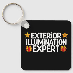 Experte für Außenbeleuchtung Weihnachtslichtdekora Schlüsselanhänger