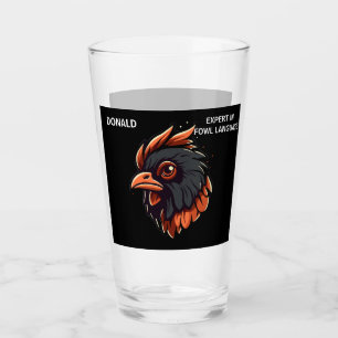 Experte für die Sprache der Vögel, Rooster's Head. Glas