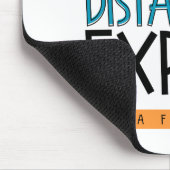 Experte für soziale Distanz. Ich bin Freiberufler. Mousepad (Ecke)