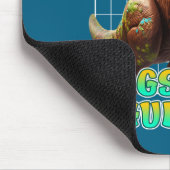 Experte Ostereier Jagd Dinosaurier Ostern Mousepad (Ecke)