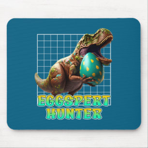 Experte Ostereier Jagd Dinosaurier Ostern Mousepad