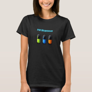 Experte Pillendispenser Medizinische Rollengestalt T-Shirt