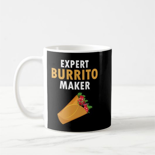 Experten Burrito Maker Street Food Taco Day Gag Ge Kaffeetasse (Links)