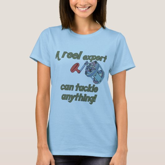 Experten für Angelruten T-Shirt (Vorderseite)