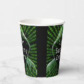 Experten für Cybersicherheit Pappbecher (Links)