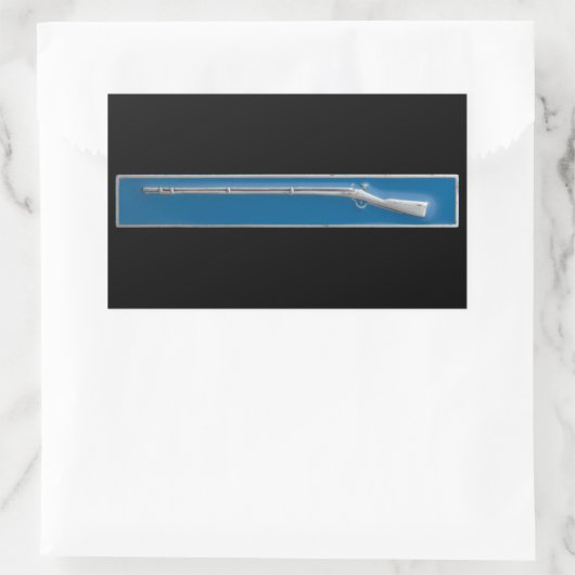 Experteninfantry-Abzeichen Rechteckiger Aufkleber (Tasche)