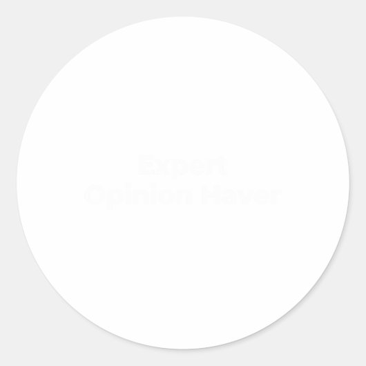 Expertenmeinung Haver Sticker (Vorderseite)