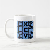 Explex, foul Language Kaffeetasse (Links)
