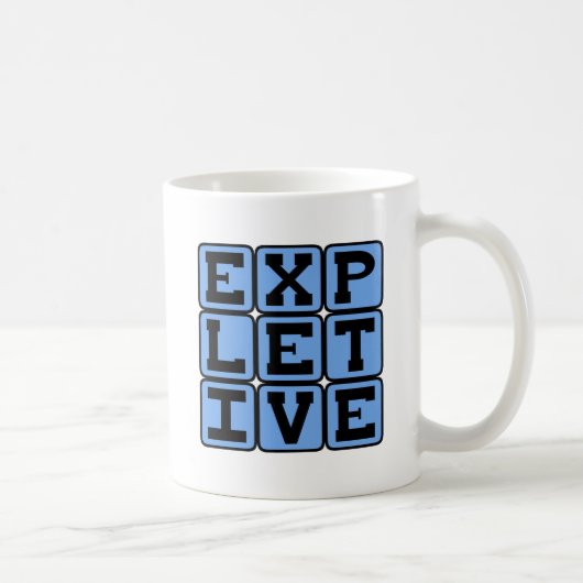 Explex, foul Language Kaffeetasse (Rechts)