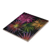 Explodieren von Fireworks Thunder_Cove Fliese (Seite)