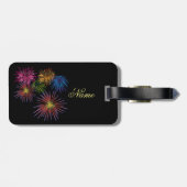 Explodieren von Fireworks Thunder_Cove Gepäckanhänger (Rückseite horizontal)
