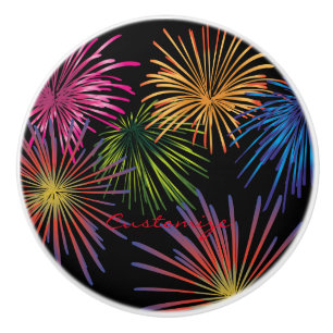 Explodieren von Fireworks Thunder_Cove Keramikknauf