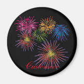 Explodieren von Fireworks Thunder_Cove Magnet (Vorne)