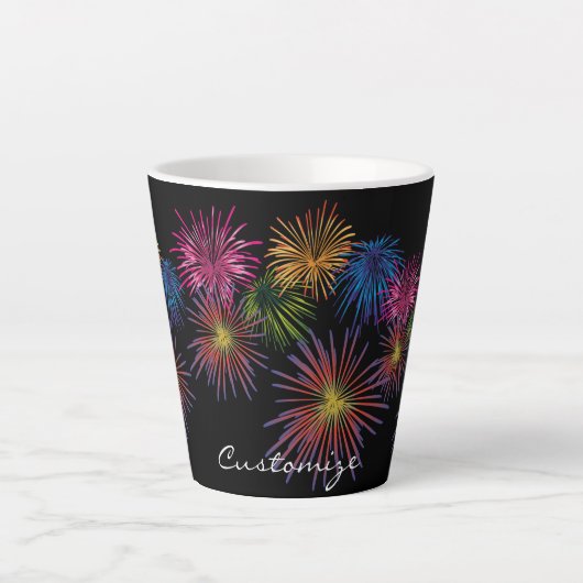 Explodieren von Fireworks Thunder_Cove Milchtasse (Vorderseite)