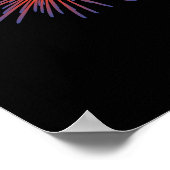 Explodieren von Fireworks Thunder_Cove Poster (Ecke)
