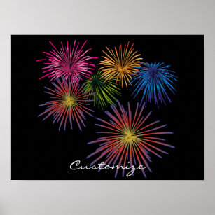 Explodieren von Fireworks Thunder_Cove Poster