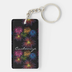 Explodieren von Fireworks Thunder_Cove Schlüsselanhänger