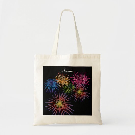 Explodieren von Fireworks Thunder_Cove Tragetasche (Vorne)