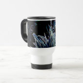 Explodierende Distel-Reise-Tasse Reisebecher (Vorderseite Links)