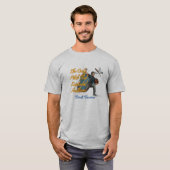 Explodierende Federn, Lustiges Baseball T-Shirt (Vorne ganz)