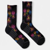 Explodierende Feuerwerk Donnerbucht Socken (Rechts)