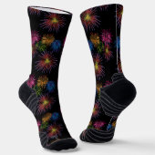 Explodierende Feuerwerk Donnerbucht Socken (Gewinkelt)