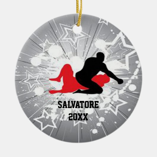 Explodierende Keramikornament (Vorne)