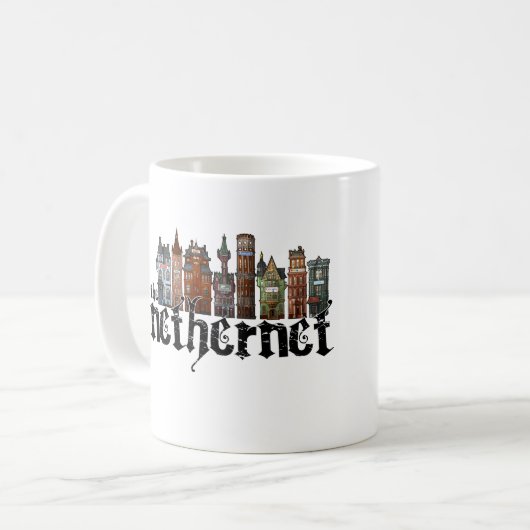 Explodierende Kisten-Tasse Kaffeetasse (Vorderseite Links)