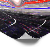 Explodierende kosmische Blase Poster (Ecke)