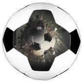 Explodierender Fußballball Fußball (Gedreht)