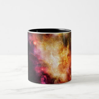 Explodierender Nebelfleck Zweifarbige Tasse