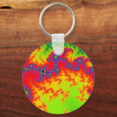 Explodierender Regenbogen Schlüsselanhänger (Vorderseite)