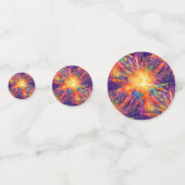 Explodierender Star Konfetti (Vorderseiten)