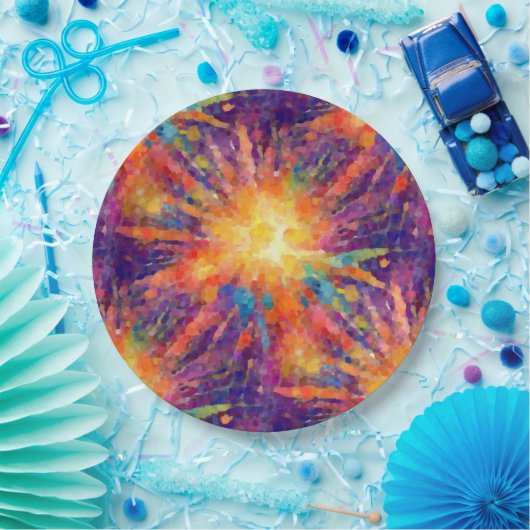 Explodierender Star Pappteller (Party)