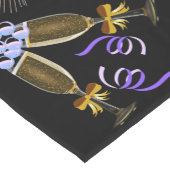 Explodierender Tischläufer für das neue Jahr (Ecke)