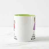 explodierendes Gehirn Zweifarbige Tasse (Mittel)