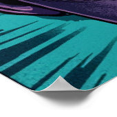 Exploding Eyes Pop Art Poster (Ecke)