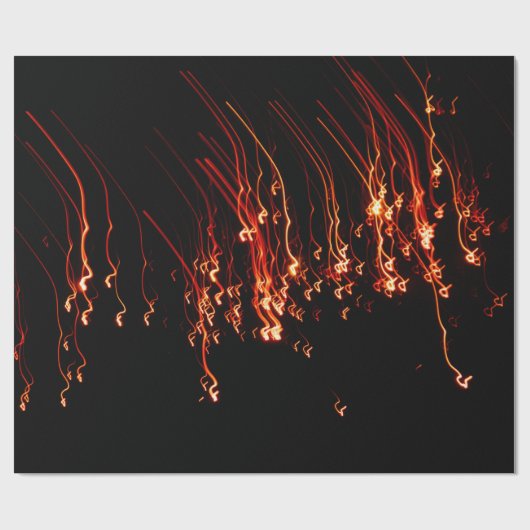 Exploding firework sparkles enlighten you! geschenkpapier (Flach)