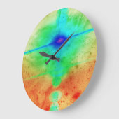 Exploding Star Wall Clock Große Wanduhr (Winkel)