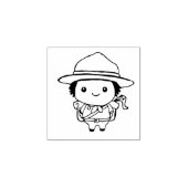 Explorador Gummistempel (Prägung)