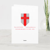 "ExploraStory" Geburtstagskarte Karte (Rückseite)