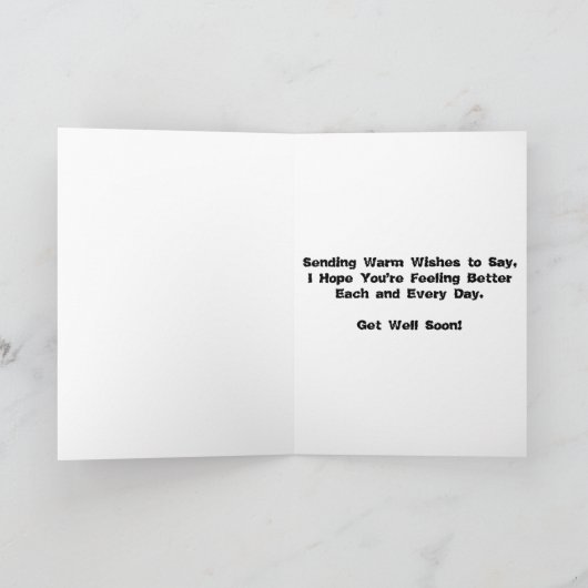 "ExploraStory Sketches" Get Well Card Karte (Innenseite)