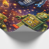 Exploration cosmic art geschenkpapier (Ecke)