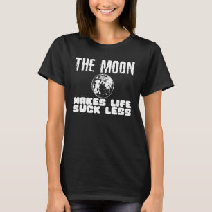 Exploration Lunar Gravity Astronomie Telescope Sat T-Shirt