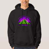 EXPLORATION WANDERN Bergsteiger Geschenk Hoodie (Vorderseite)