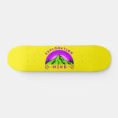 EXPLORATION WANDERN Bergsteiger Geschenk Skateboard (Horizontal)