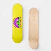 EXPLORATION WANDERN Bergsteiger Geschenk Skateboard (Vorderseite)