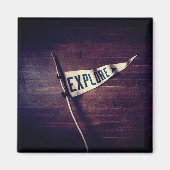 Explore - Adventure awaits Magnet (Vorne)