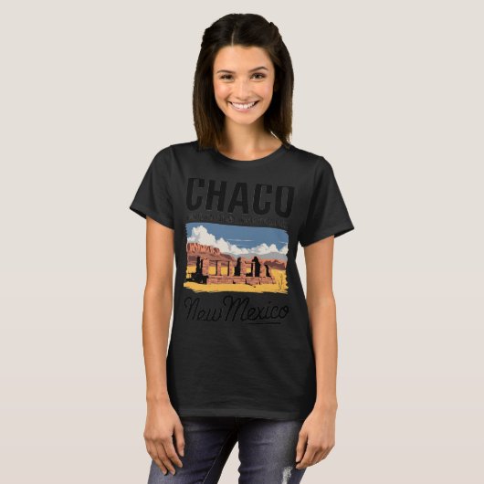 Explore Chaco Culture National Park New Mexico T-Shirt (Vorne ganz)