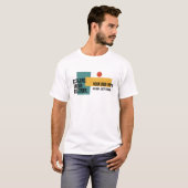 Explore Dream Discover Minimalist Adventure T-Shir T-Shirt (Vorne ganz)